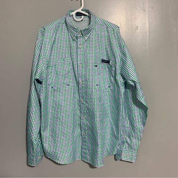 Southern Marsh Other - Southern Marsh Men's Button Shirt Fieldtec Fishing Outdoor Vented Plaid Size M‎